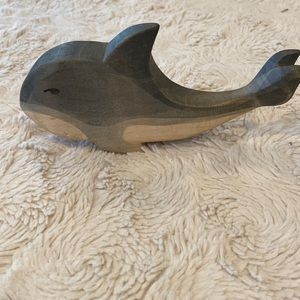 Holztiger  Waldorf Inspired Whale Wooden Toy
